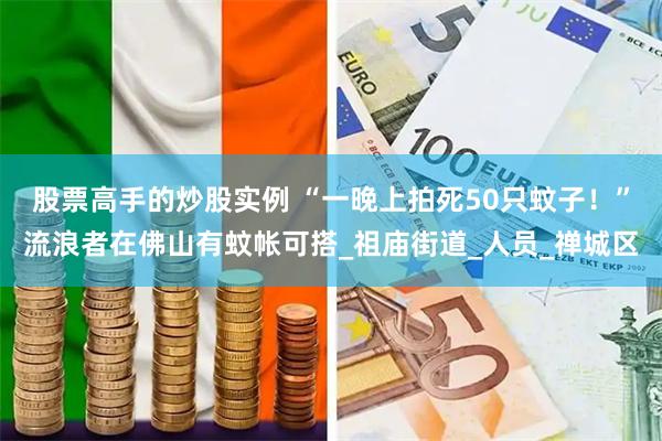 股票高手的炒股实例 “一晚上拍死50只蚊子！”流浪者在佛山有蚊帐可搭_祖庙街道_人员_禅城区