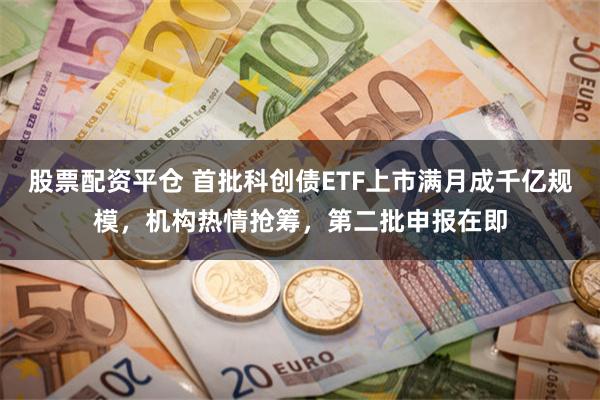 股票配资平仓 首批科创债ETF上市满月成千亿规模，机构热情抢筹，第二批申报在即